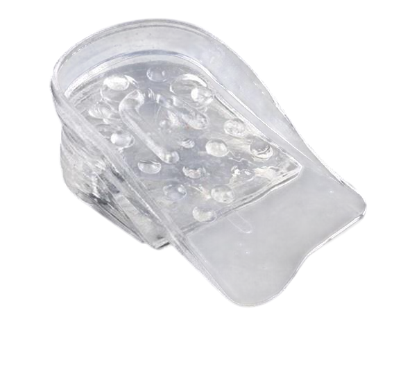 Стельки мягкие силиконовые под пятку из 5 слоев 4 см пара (K6-82-1174) Стельки мягкие силиконовые под пятку из 5 слоев 4 см пара (K6-82-1174)