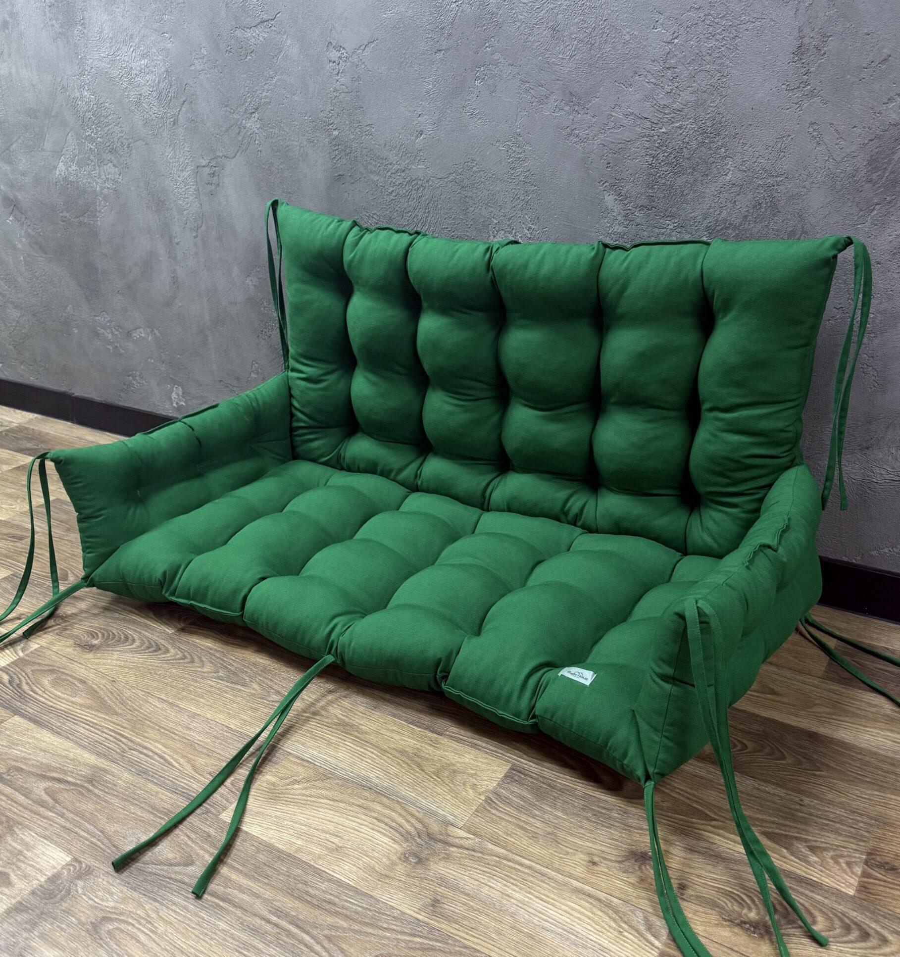 Подушка с бортами Сomfort Home на поддоны/качели/каркасы/садовую мебель 150х50х50х20 см - фото 1