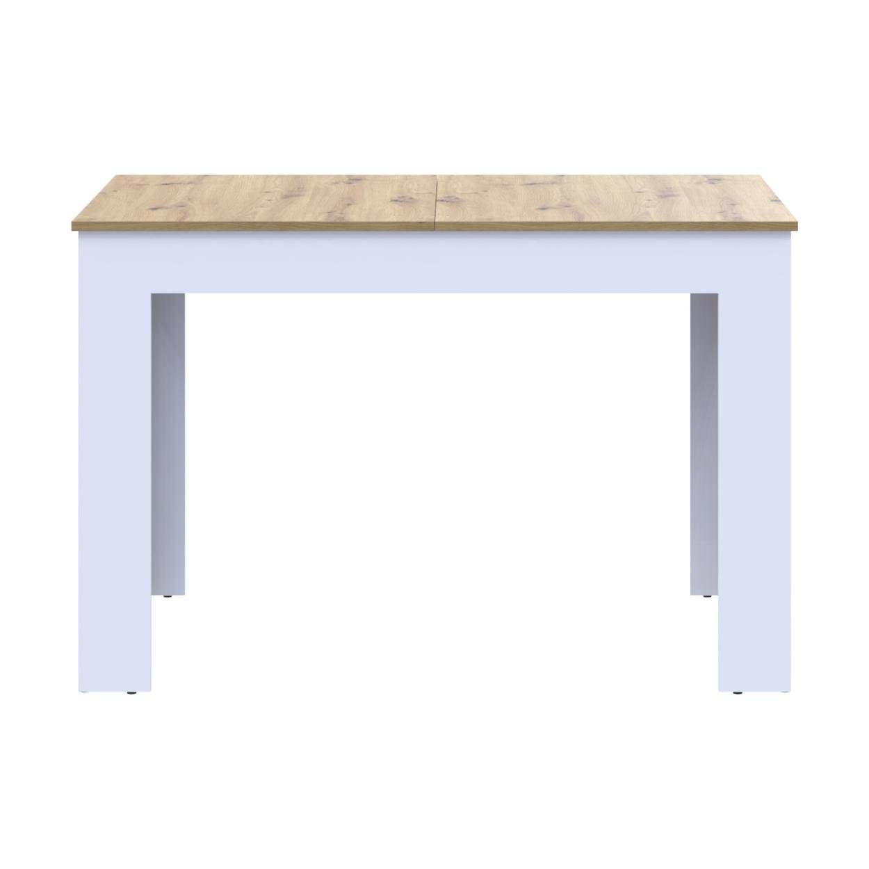 Стол в кухню Doros Флинт 120х80х78 см Белый/Дуб артизан (DRS-011442) - фото 4