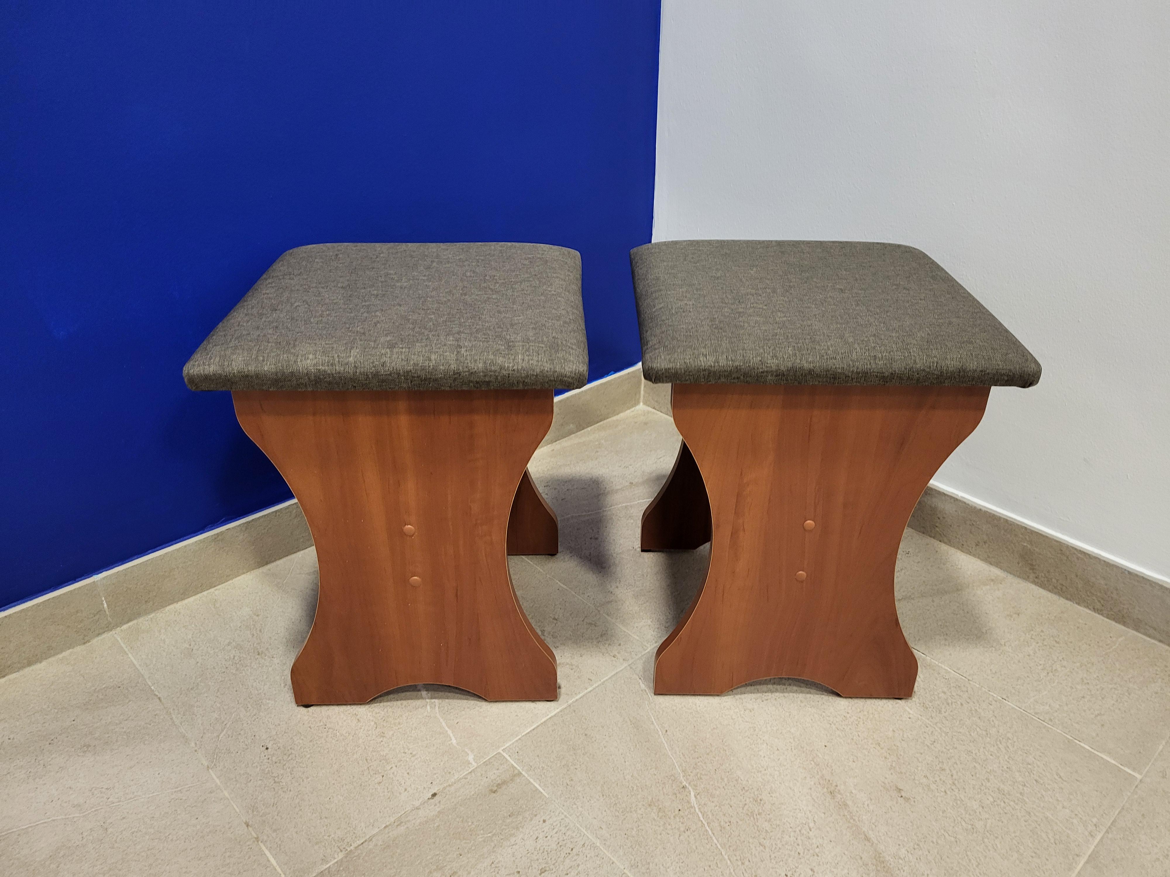 Комплект табуретов Семейный 35х35х44 см 2 шт. Яблоня/Дорандо (TT-Y-D)