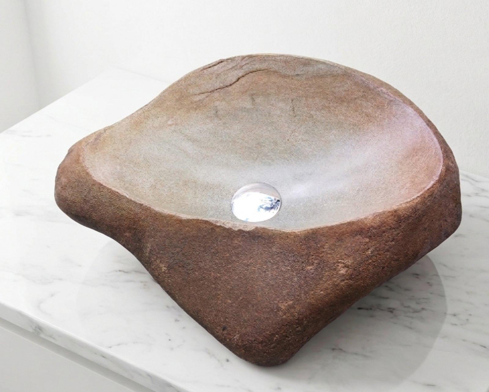 Раковина из камня «Ракушка», 48х33х19 см