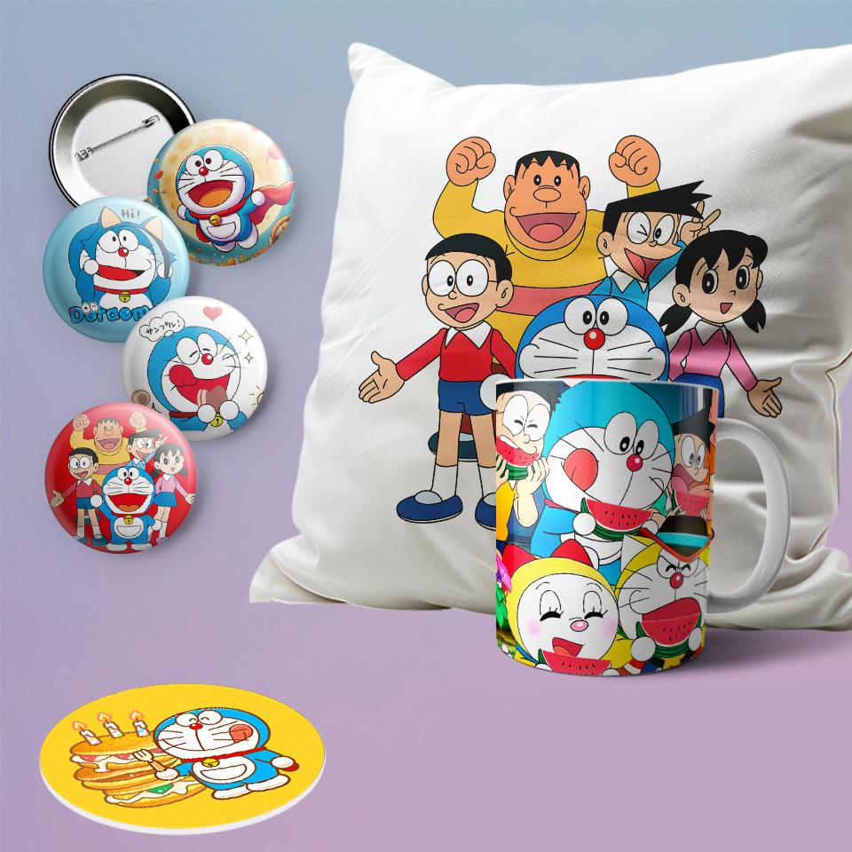 Подарочный набор Happy Doraemon аниме бокс (4)