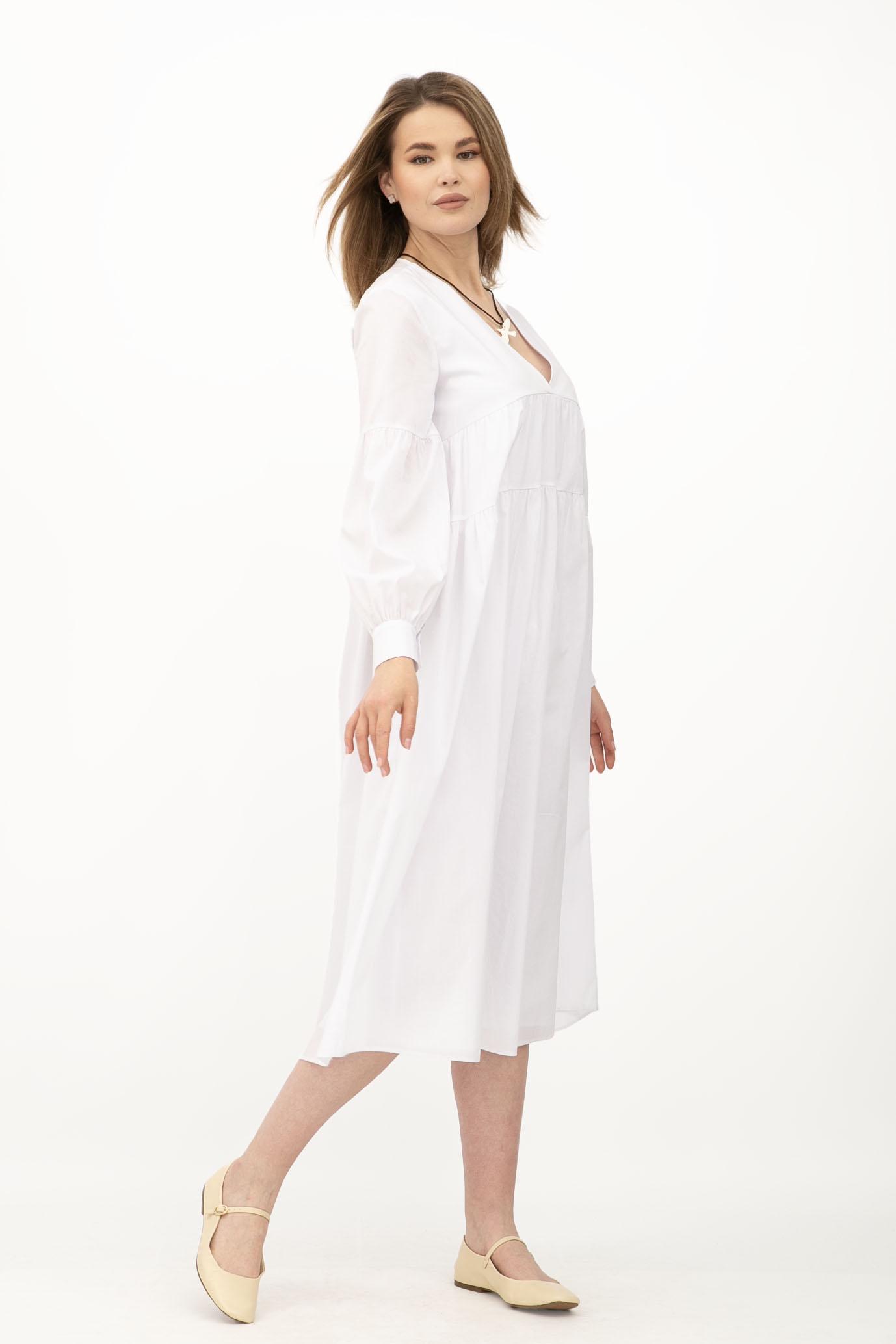 Платье Lesia Амея р. 44 Белый (119180000) - фото 3 Платье Lesia Амея р. 44 Белый (119180000) - фото 3