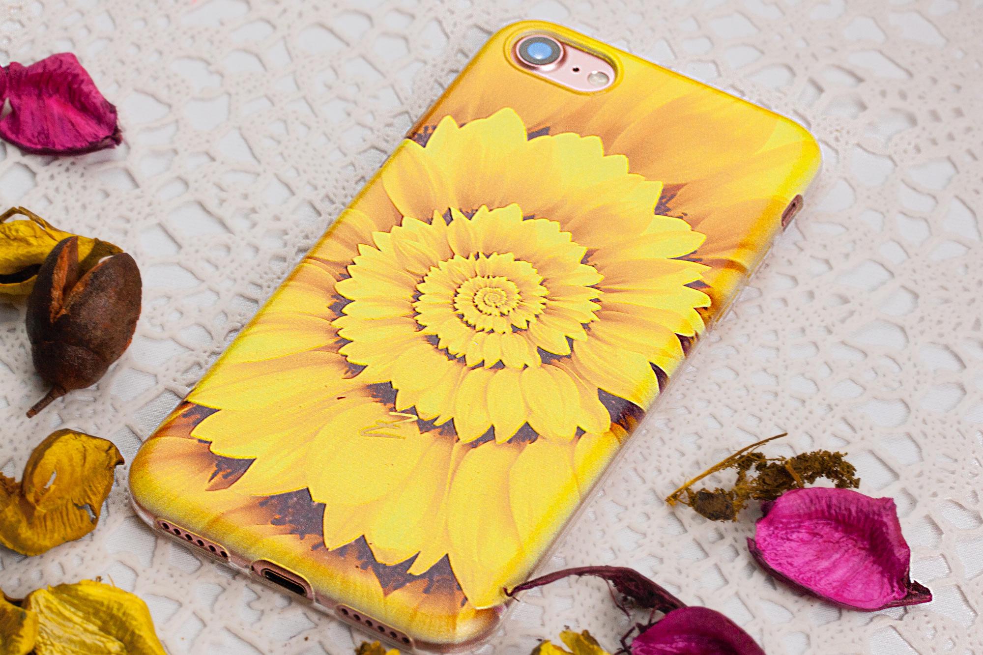 Силиконовый чехол Zorrov для Apple iPhone 11 - Sunflower (12130050146071987) - фото 2