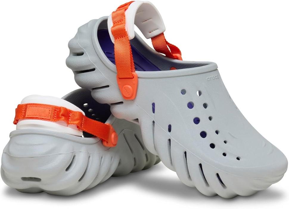 Крокси чоловічі Crocs Echo Clog Mirage р. 46-47 Сірий (21836) Крокси чоловічі Crocs Echo Clog Mirage р. 46-47 Сірий (21836)