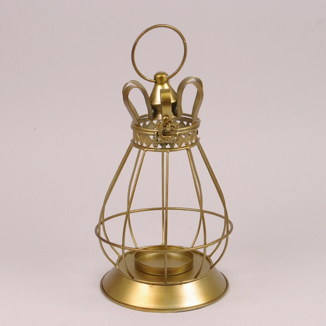 Подсвечник-фонарь металлический F3-23B303A (45500)