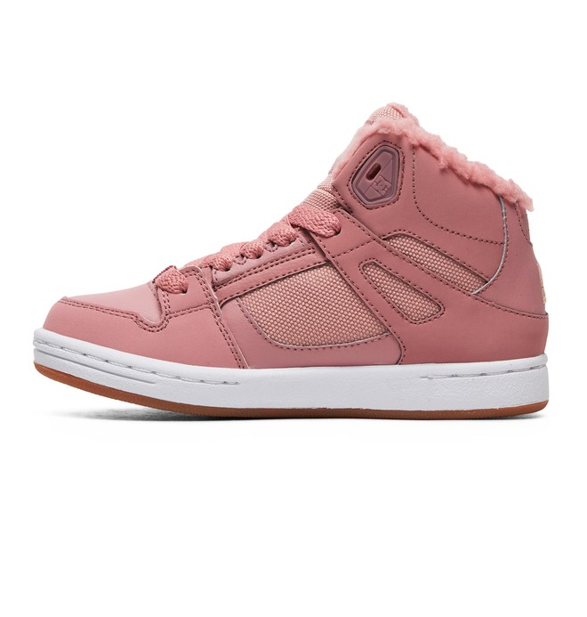 Кросівки DC Shoes Pure High Top Wnt р. 34,5/3,5/22,2 см Рожевий - фото 2