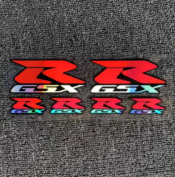 Набор наклеек Suzuki GSX-R 8 шт. 1 лист (2854290938)