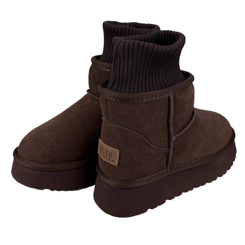 Угги женские с манжетом платформа 2049-24 p. 36 22,5 см Коричневый - фото 3 Угги женские с манжетом платформа 2049-24 p. 36 22,5 см Коричневый - фото 3