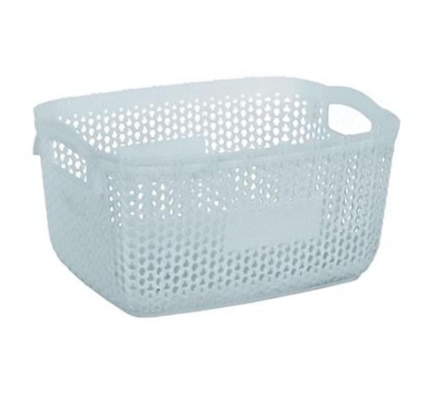 Корзина-плетенка без крышки Violetta 5 л Голубой (MUP-K-1008-BLUE)