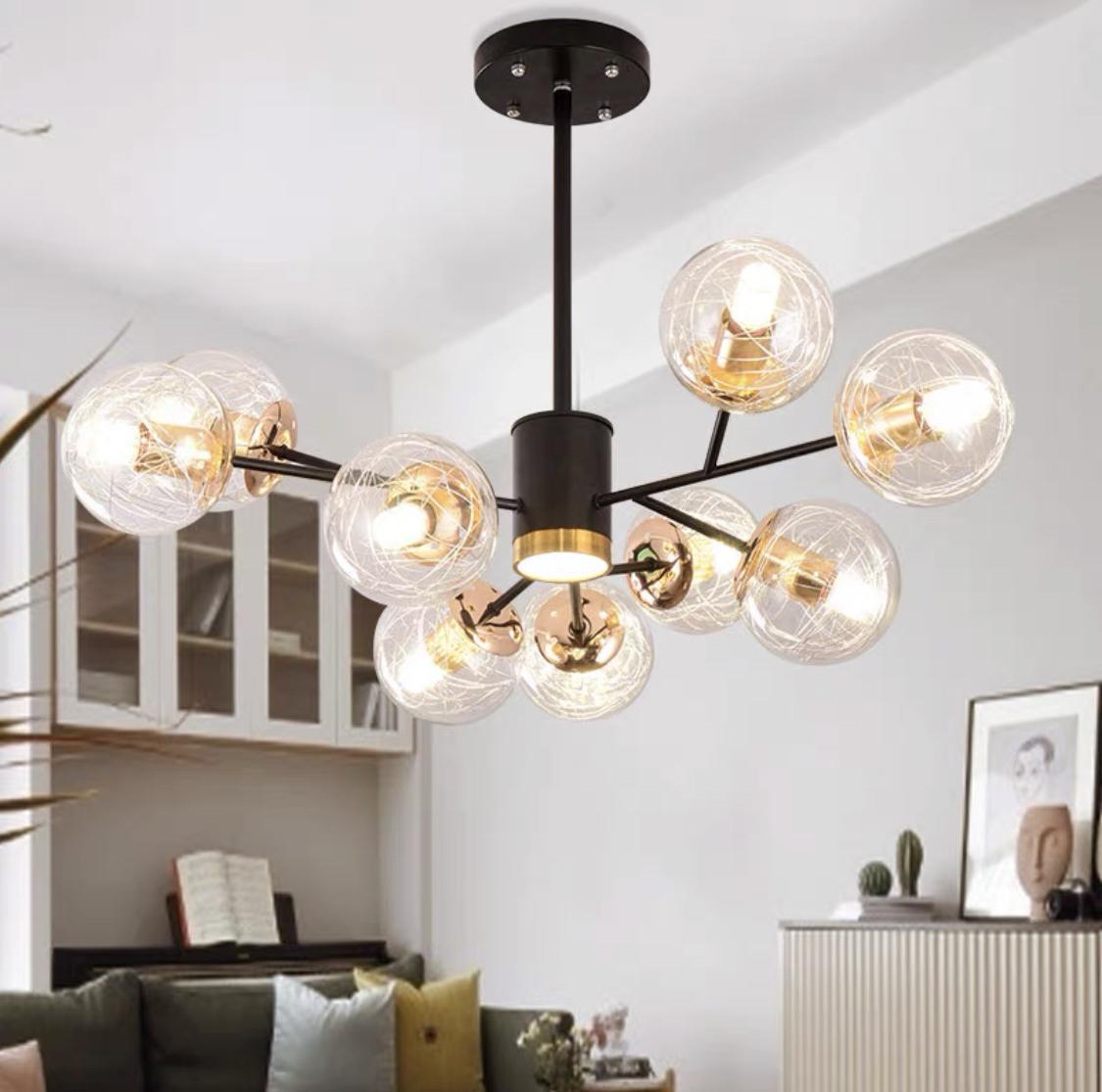 Люстра Modo Black (053970/9) Люстра Modo Black (053970/9)