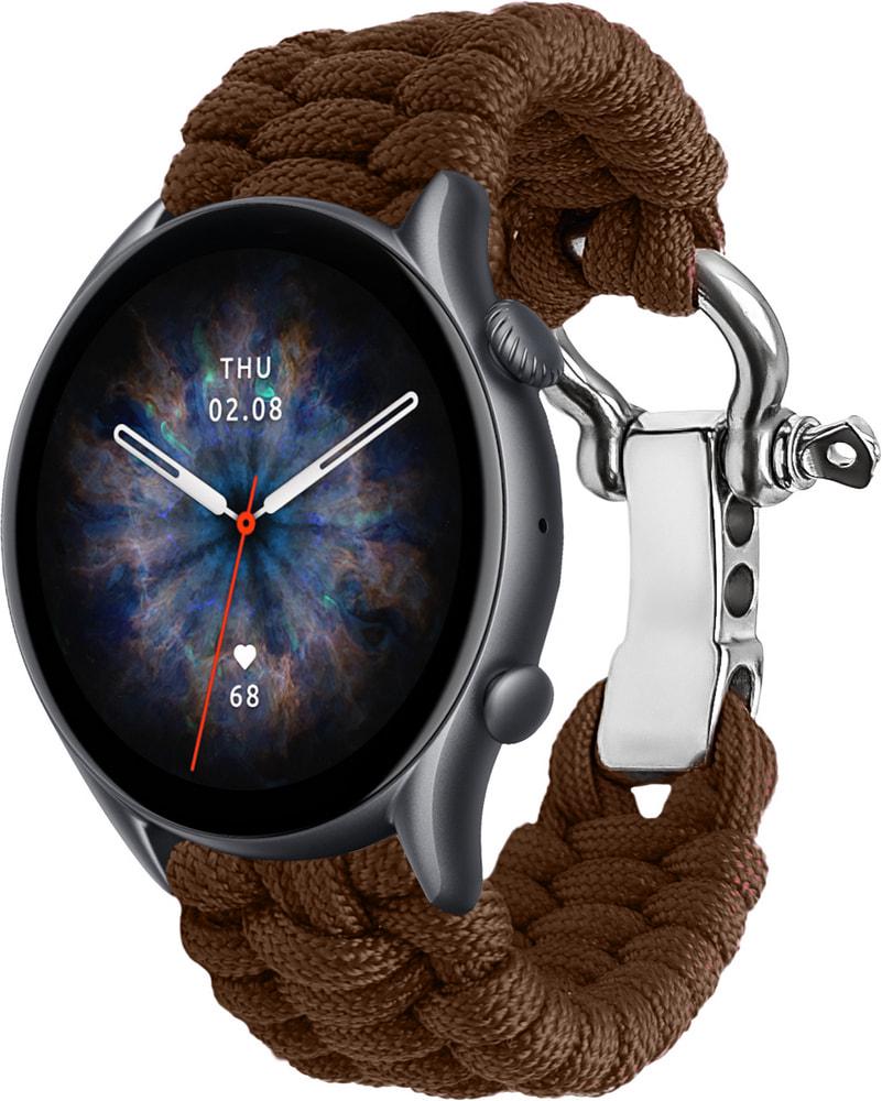 Ремешок из Паракорда Ruper для Amazfit GTR 3 (22mm) Brown (30815-30)