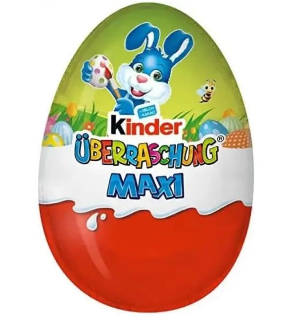 Шоколадне яйце Kinder Maxi Easter 100 г