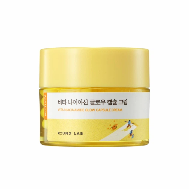 Крем для лица с капсулами ROUND LAB Vita Niacinamide Glow Capsule Cream осветляющий 50 мл (620633ef-fcf2-11f0-a378-804b8f018453) Крем для лица с капсулами ROUND LAB Vita Niacinamide Glow Capsule Cream осветляющий 50 мл (620633ef-fcf2-11f0-a378-804b8f018453)