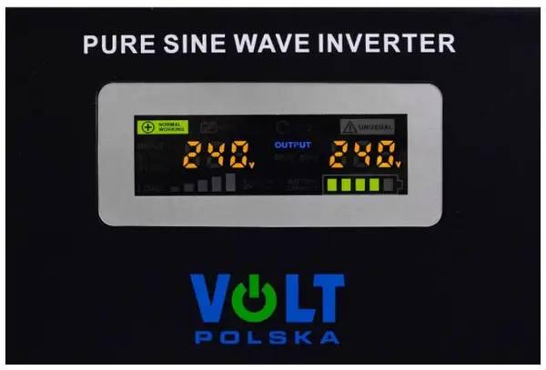 Джерело безперебійного живлення Volt Polska Sinus Pro 500/800W 12V Чорний (10431) - фото 6