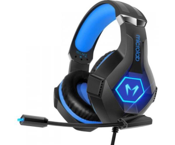 Наушники Microlab G7 Black/Blue (G7_b+b)
