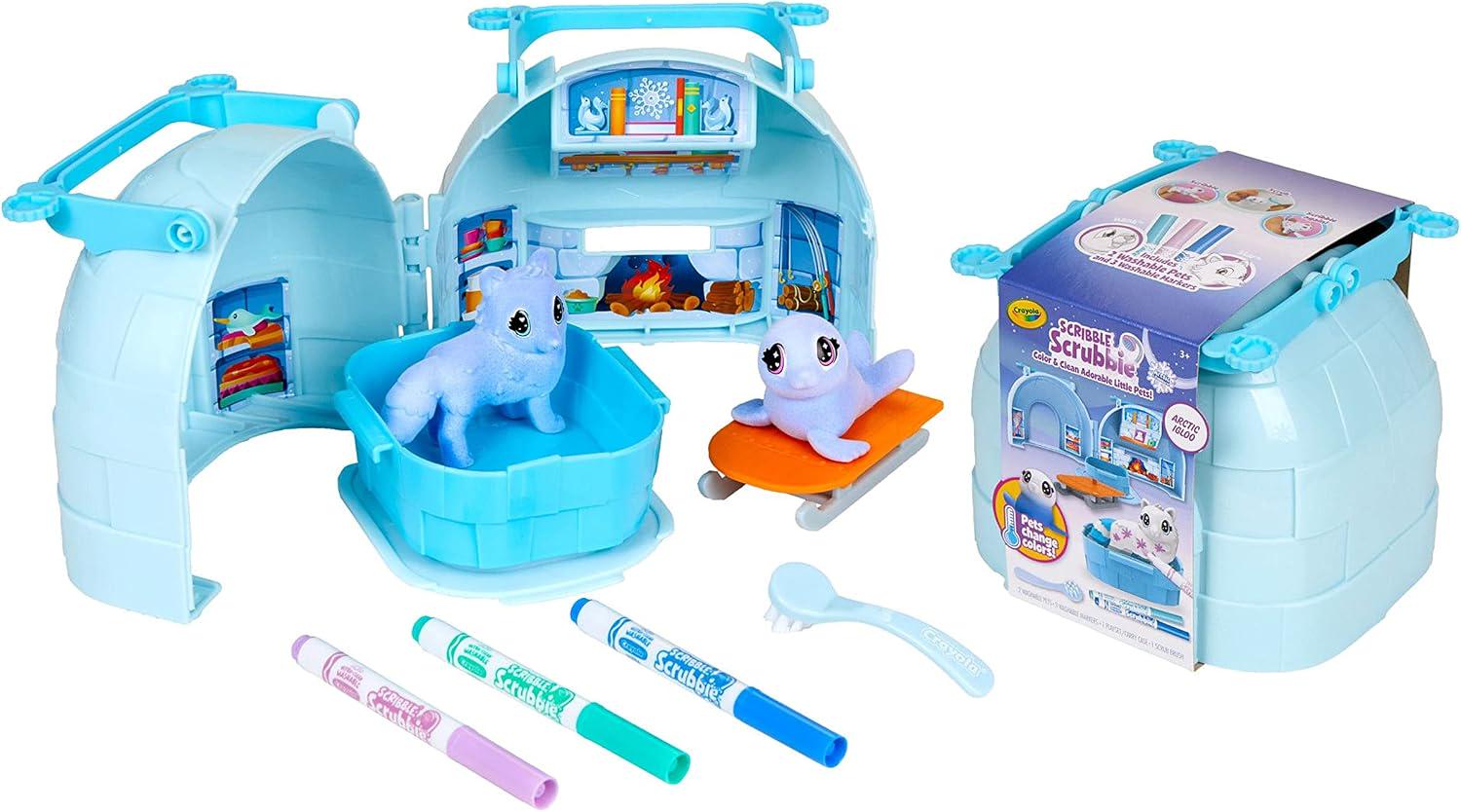 Набор для творчества Crayola Scribble Scrubbie Pets Арктическая игла (38312088)