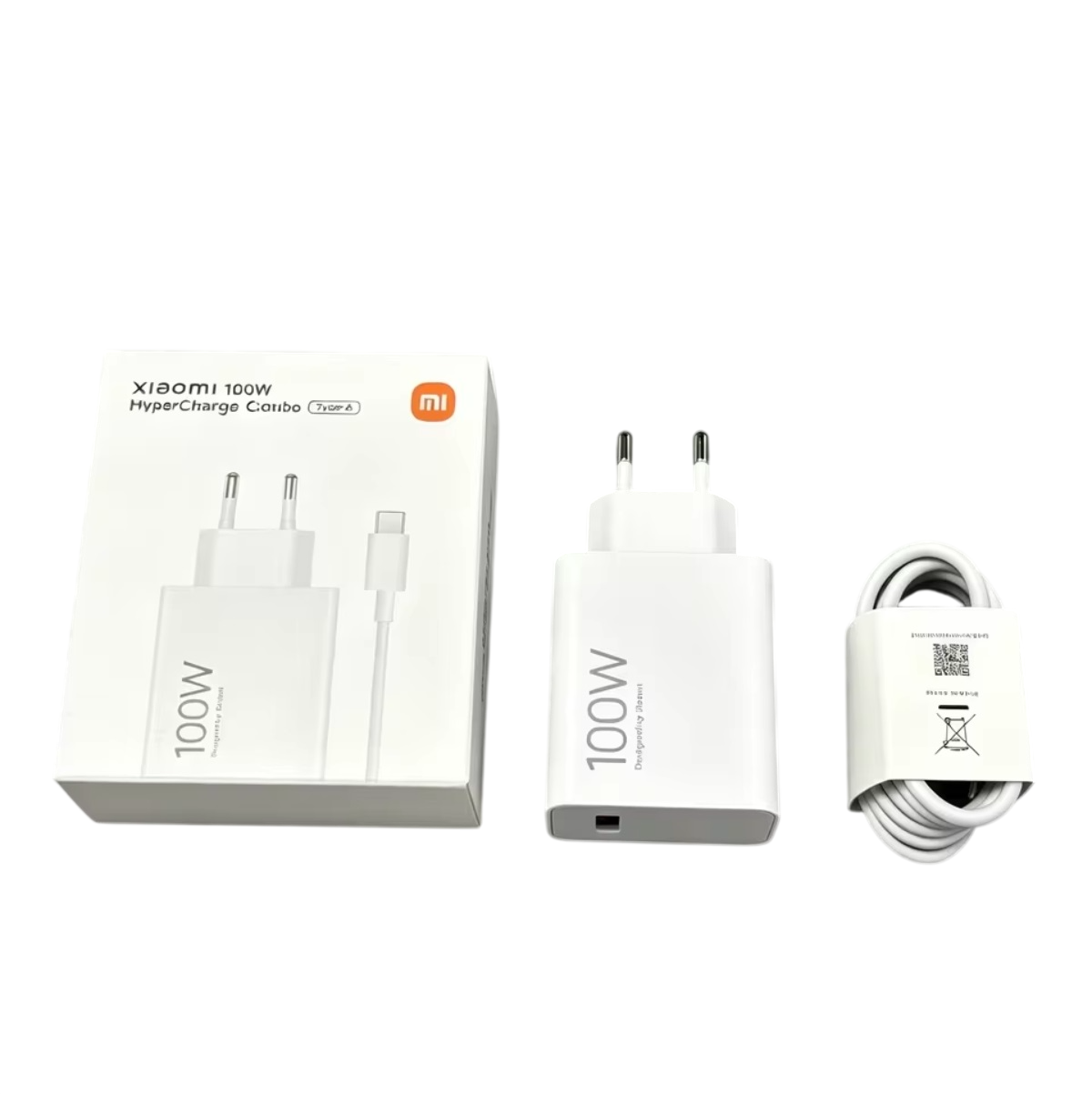 Зарядное устройство сетевое Redmi HyperCharge 100W с кабелем 1 м (35548900) Зарядное устройство сетевое Redmi HyperCharge 100W с кабелем 1 м (35548900)