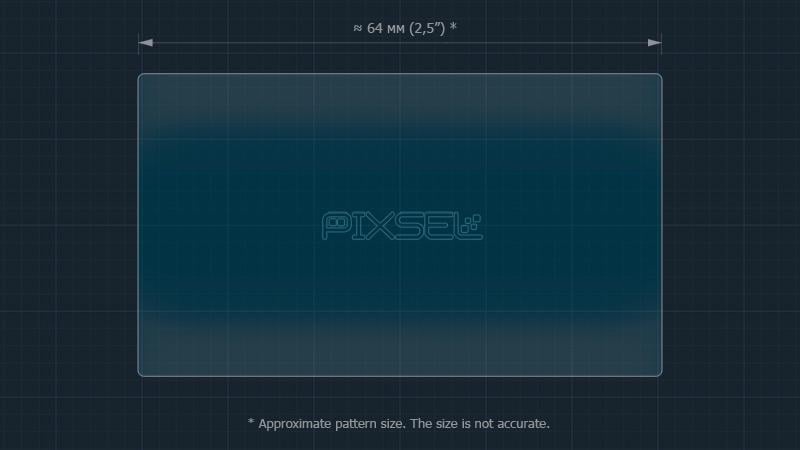 Защитное стекло Pixsel гибридное матовое на климат BMW 3/M3-2,9" 2019-2021 G20/G21/G80 - фото 3