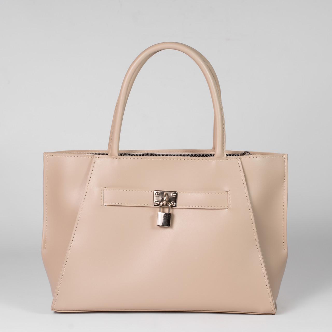 Сумка жіноча тоут XENIA № 24-24 Бежевий - фото 1 Сумка жіноча тоут XENIA № 24-24 Бежевий - фото 1