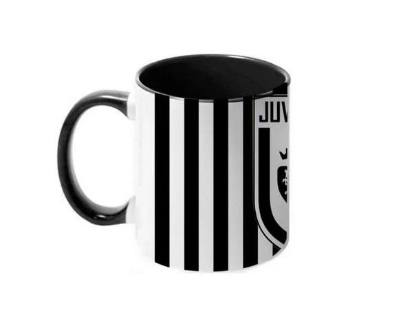 Чашка ФК Ювентус Juventus Италия Черный (zc0008)