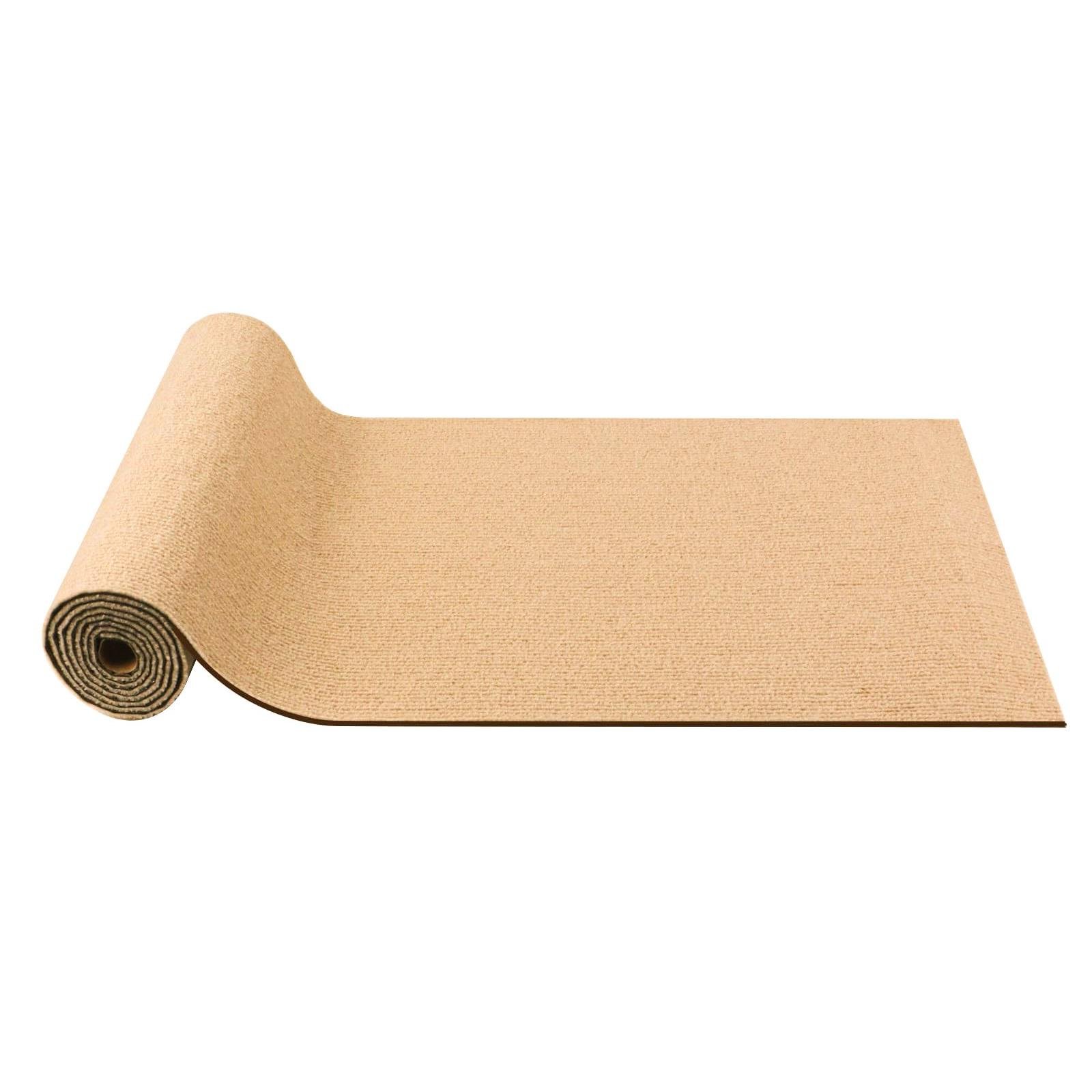 Когтеточка для котов самоклеющаяся на мебель/стены обрезная 30х100 см Бежевый (29350)