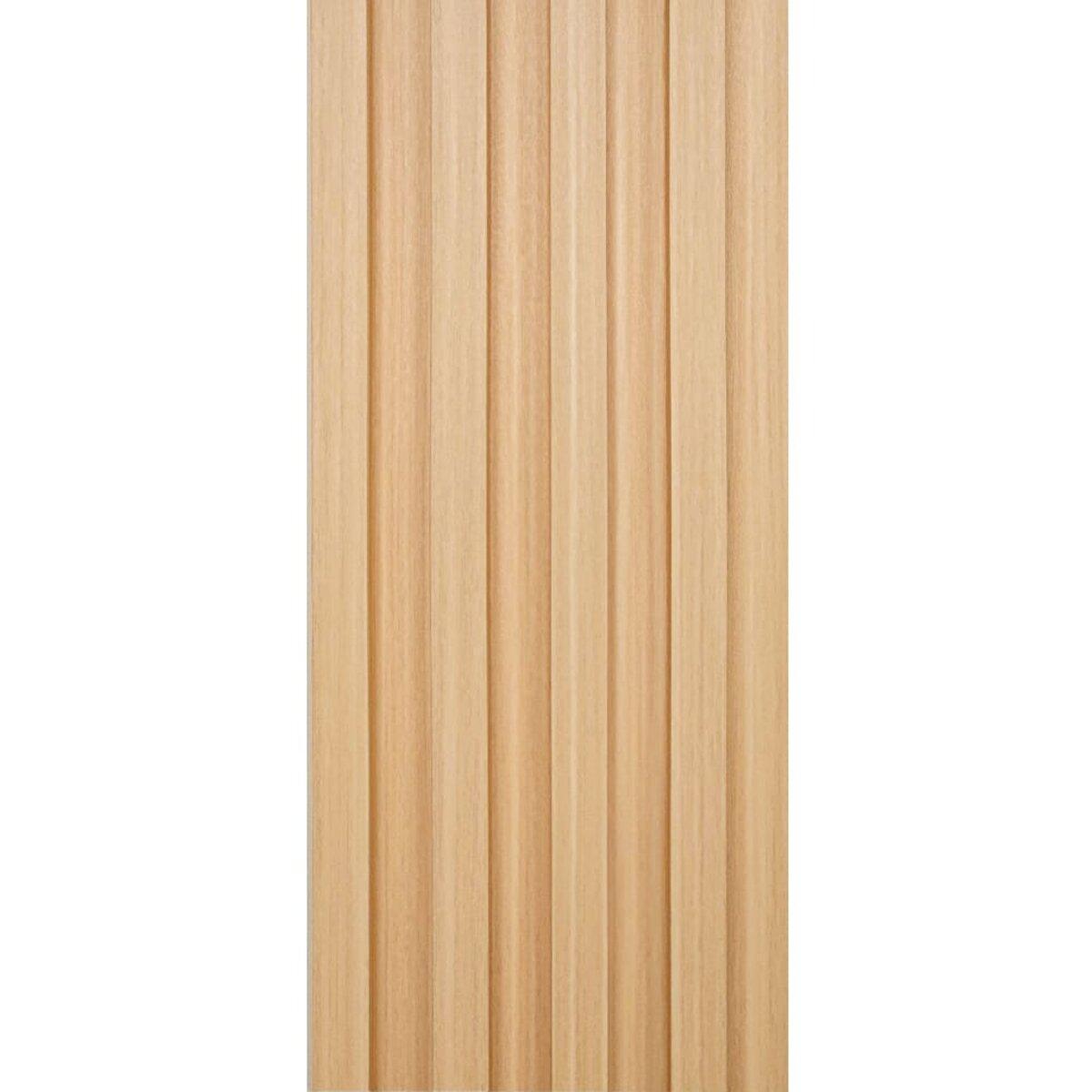 Рельс декоративный WPC стеновой 3000х160х23 мм Светлый дуб (SW-00001854) - фото 5