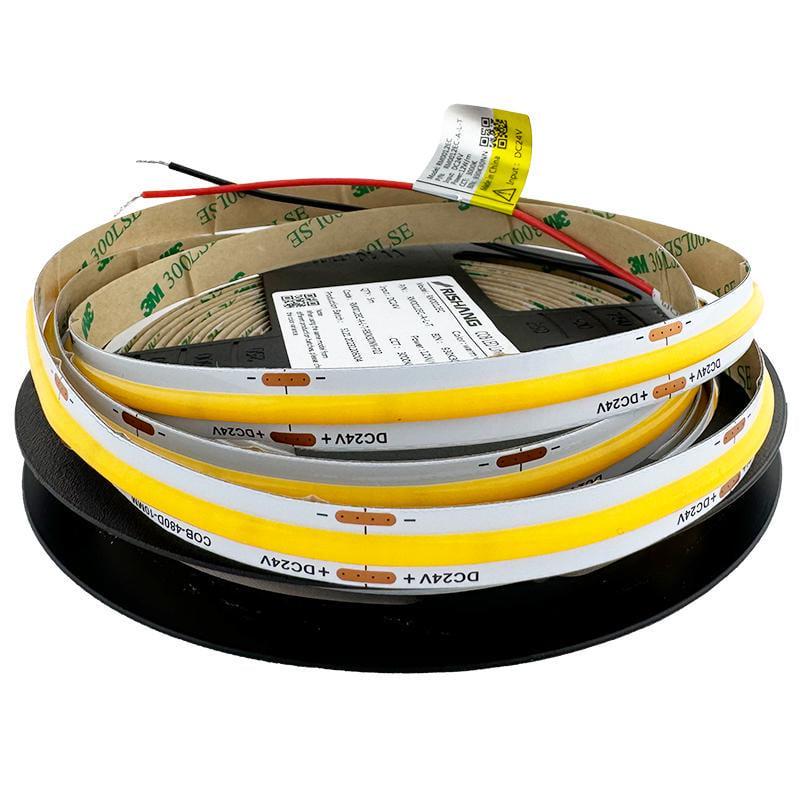 Светодиодная лента COB-480-IP20-WW-10-24 RM0012EC-A-L-T 3000K CRI90 (17088)