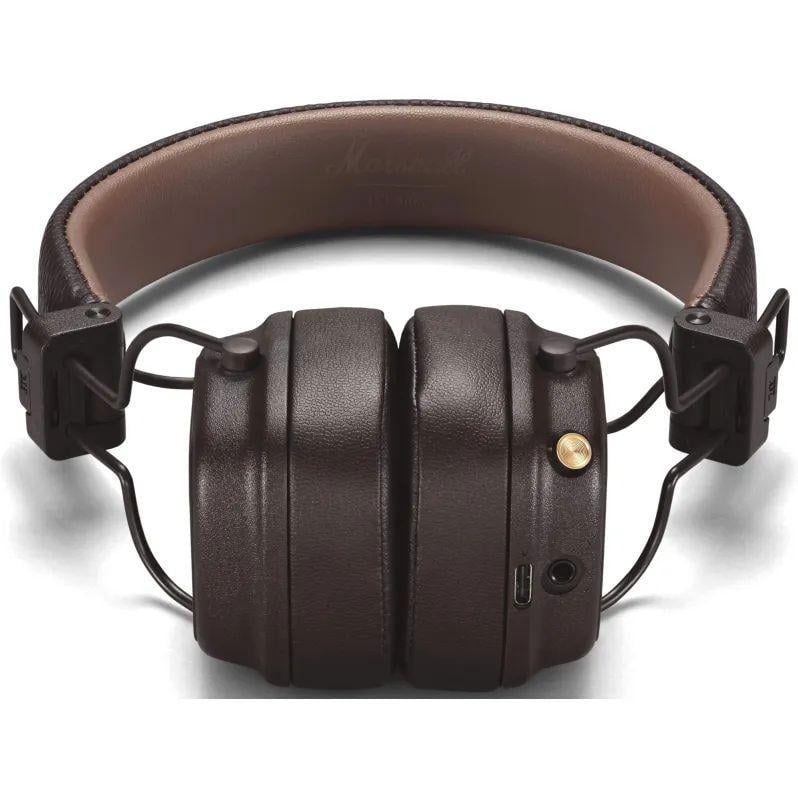 Наушники Marshall Major 4 IV Brown с беспроводной зарядкой (2214584371) - фото 3 Наушники Marshall Major 4 IV Brown с беспроводной зарядкой (2214584371) - фото 3