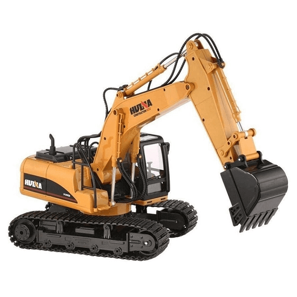 Гусеничный экскаватор на радиоуправлении Huina Toys 1350 1:14 Yellow (d290)