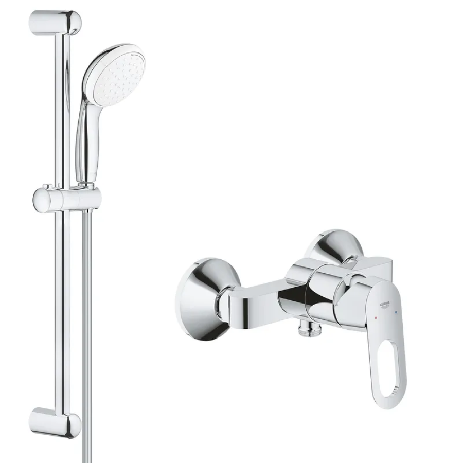 Душевой комплект Grohe BauLoop 2в1 Хром (UA26129002N) Душевой комплект Grohe BauLoop 2в1 Хром (UA26129002N)