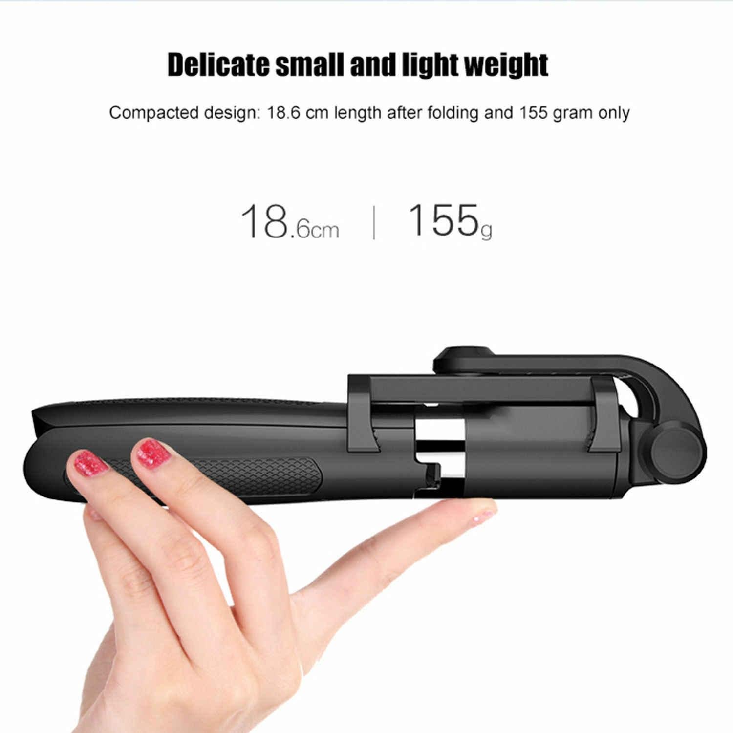 Селфи-палка трипод Usams L01s для телефонов с Bluetooth-пультом 18,6-70 см - фото 4 Селфи-палка трипод Usams L01s для телефонов с Bluetooth-пультом 18,6-70 см - фото 4