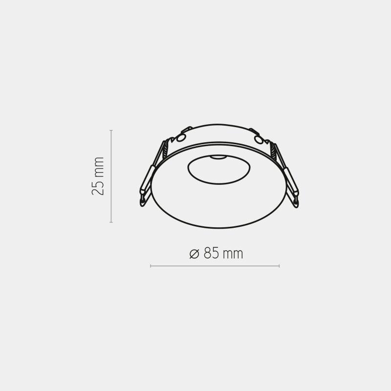 Светильник точечный TK-Lighting Eye IP 44 BK (3501) - фото 2