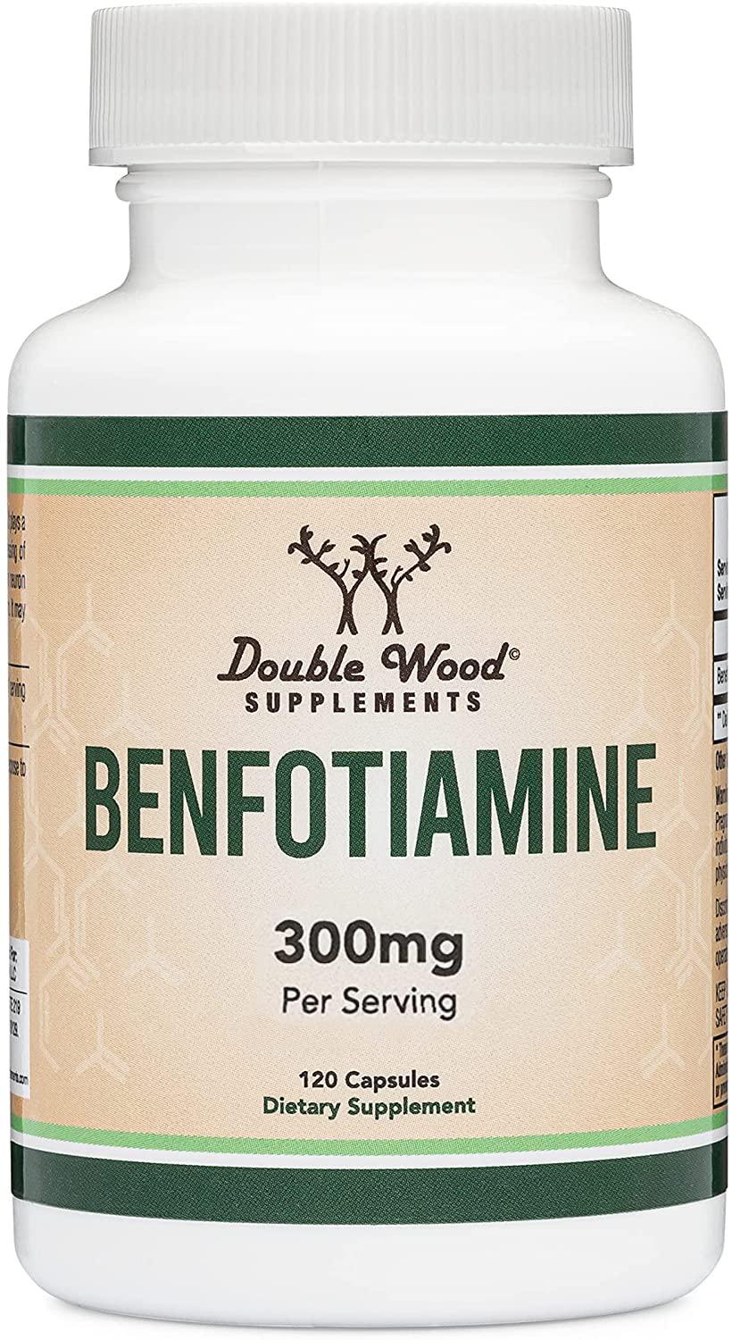 Бенфотіамін Double Wood Benfotiamine 300 mg 120 capsules