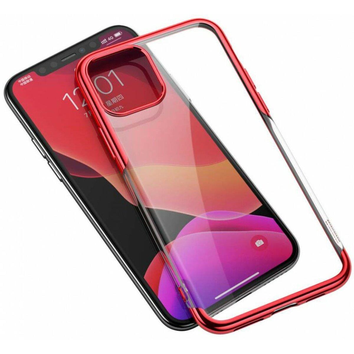 Силиконовый чехол накладка Baseus Shining Case для iPhone 11 Pro Max 6.5inch Красный - фото 5