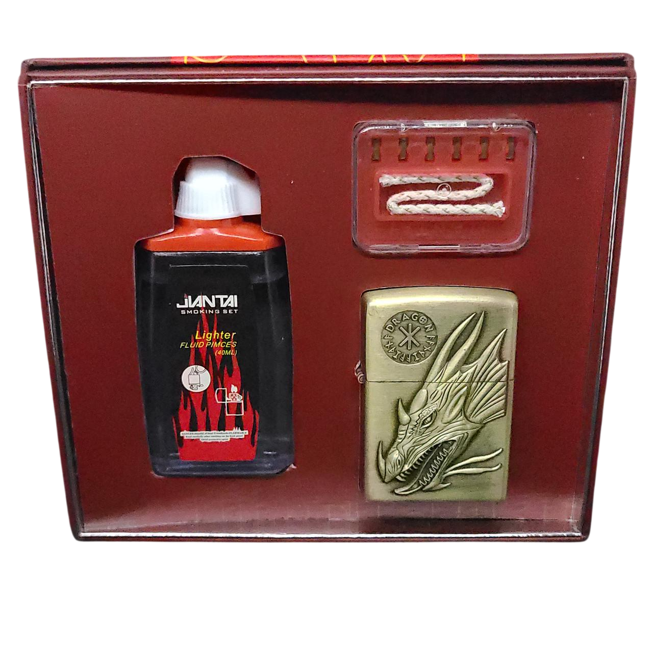 Подарочный набор ZIPPO с бензиновой зажигалкой Звери №2-141 Red (2414710143)
