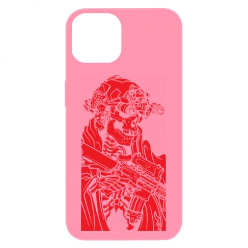 Чехол для iPhone 13 Череп снайпер