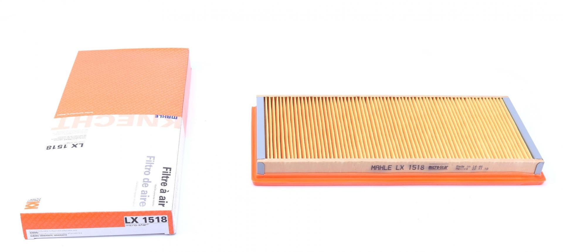 Фильтр воздушный KNECHT для Subaru Forester 2,0/2,5i/Impreza 1,6/2,0/2,5i 98-09 (LX 1518)