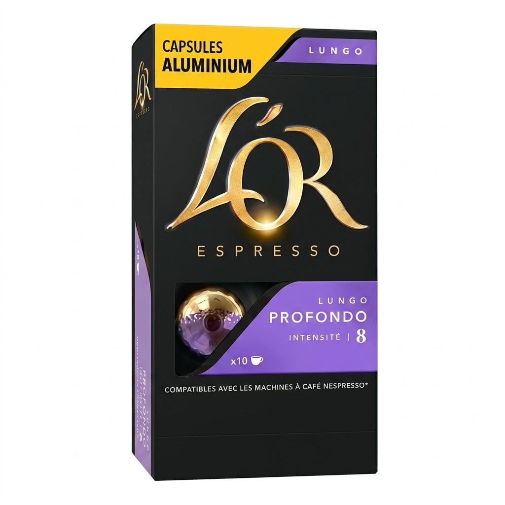 Кофе в капсулах Nespresso L`OR Lungo Profondo 10 шт. (j10000489)
