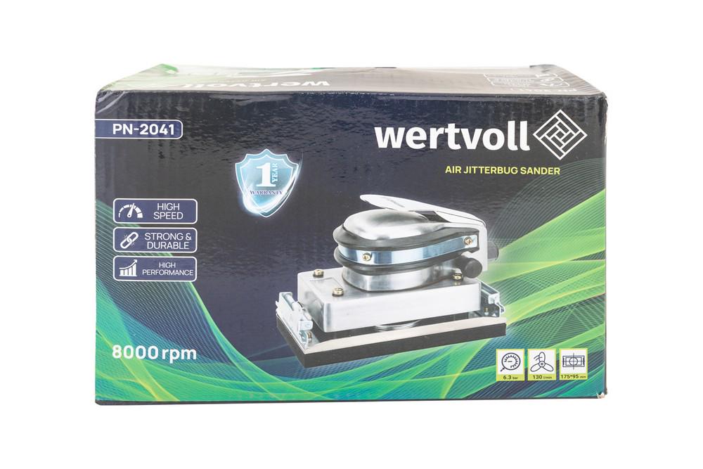 Шліфмашина пневматична вібраційна Wertvoll 8000 об/хв 115 л/хв 6,3 bar регулятор швидкості 175х95 мм (31572-1b819) - фото 4 Шліфмашина пневматична вібраційна Wertvoll 8000 об/хв 115 л/хв 6,3 bar регулятор швидкості 175х95 мм (31572-1b819) - фото 4