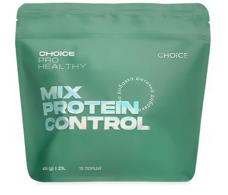 Коктейль низкокалорийный Choice Mix Protein CONTROL PRO HEALTHY питательный 405 г/15 порций (BAD003) - фото 1