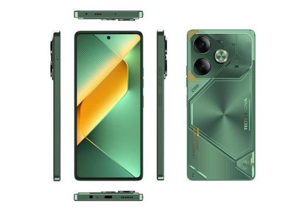 Смартфон Tecno Pova 6 LI7 8/256GB Comet Green (4894947019074) - фото 2 Смартфон Tecno Pova 6 LI7 8/256GB Comet Green (4894947019074) - фото 2