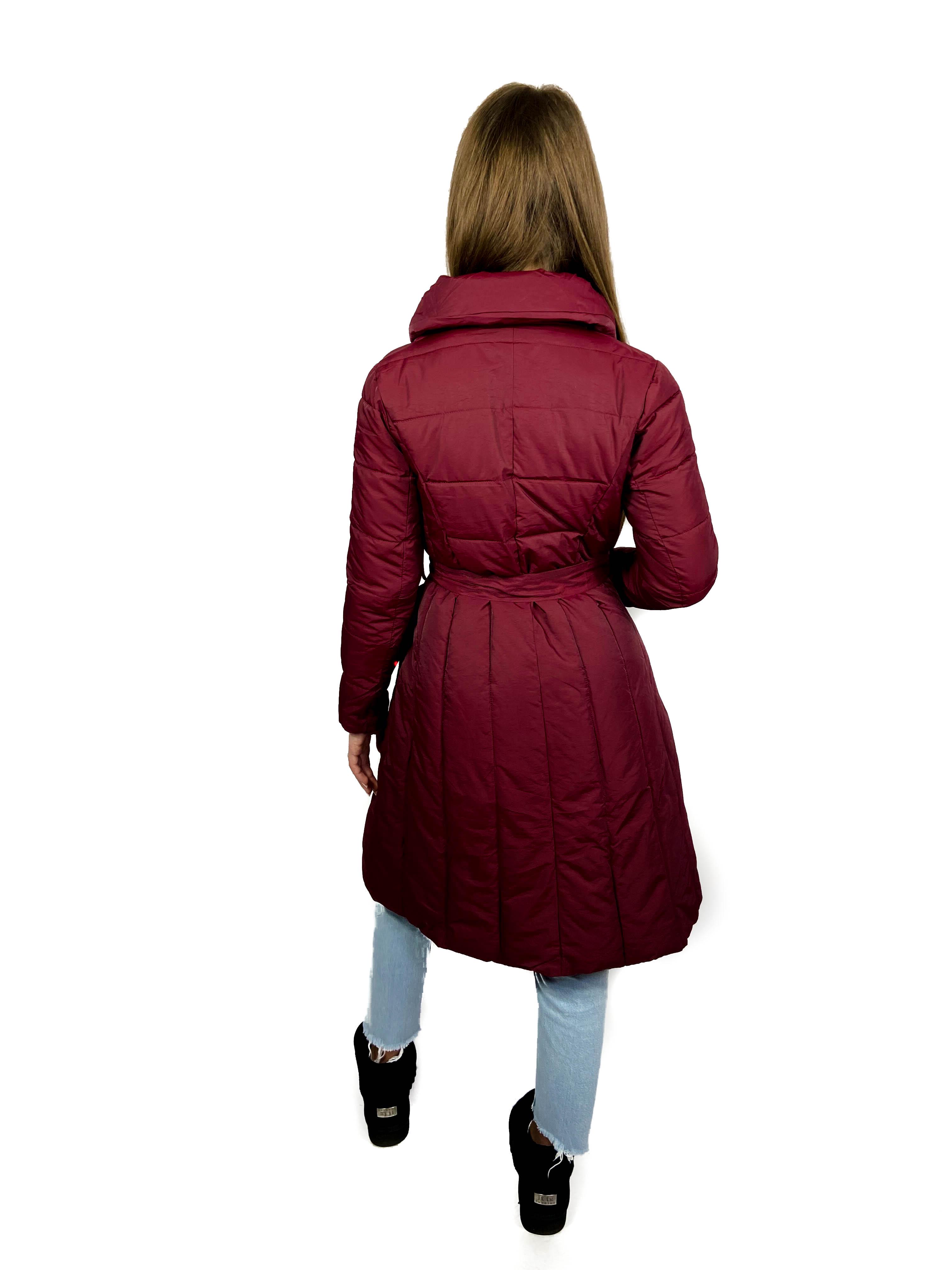 Куртка жіноча H-YUYALAN без капюшона M Бордовий (PD559-1) - фото 3 Куртка жіноча H-YUYALAN без капюшона M Бордовий (PD559-1) - фото 3