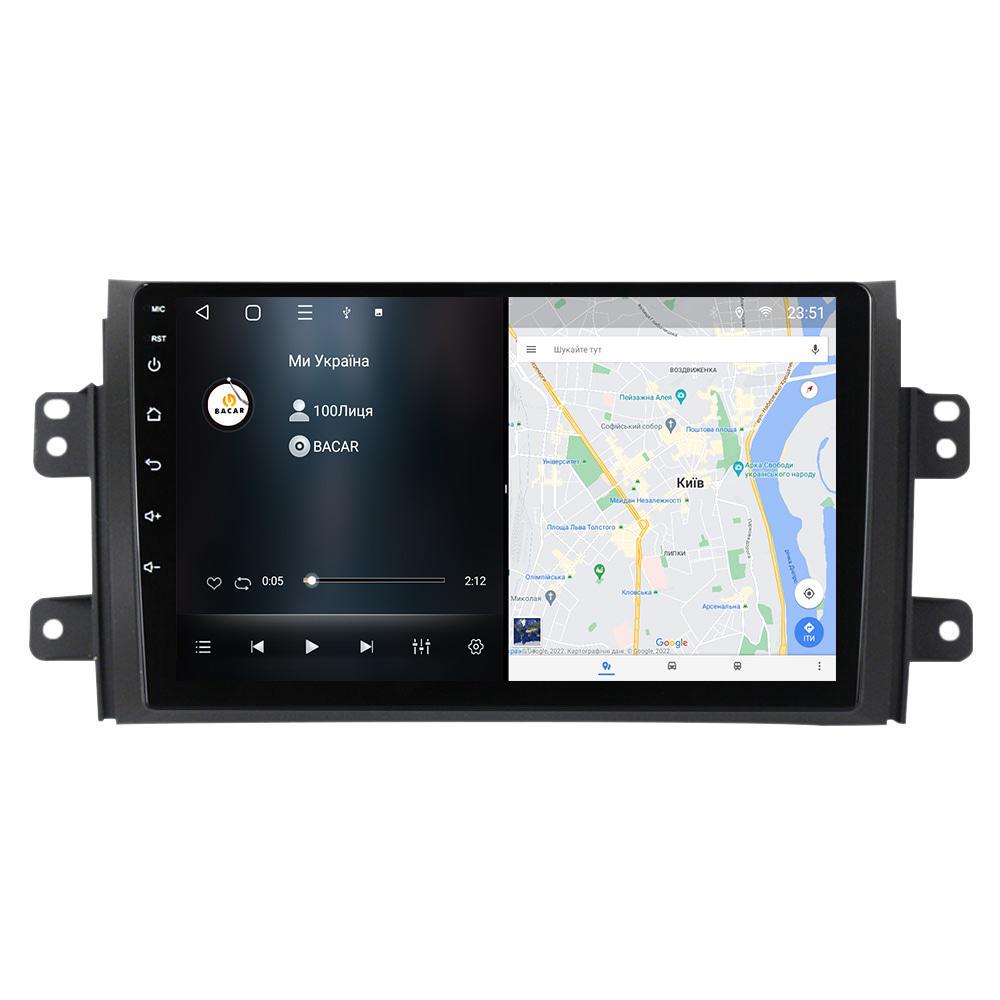 Магнітола штатна BACAR для Suzuki SX4 2006-2014 8/256Gb Individual+ (11081820) - фото 2 Магнітола штатна BACAR для Suzuki SX4 2006-2014 8/256Gb Individual+ (11081820) - фото 2