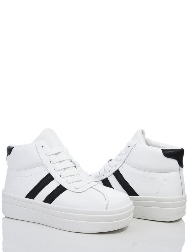 Кроссовки кожаные Stilli WAWN160-6 р. 36 Бело-черный