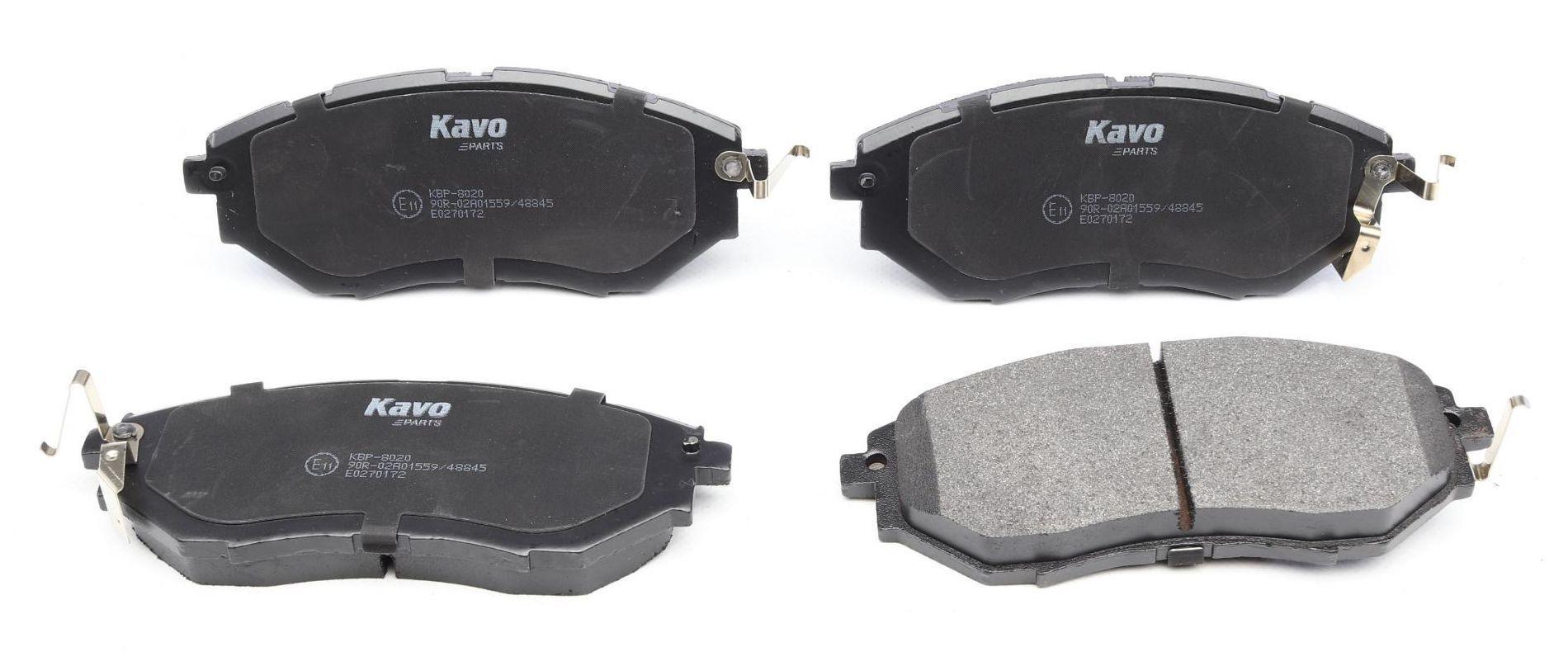 Колодки тормозные передние KAVO PARTS KBP-8020 Subaru Forester/Legacy 03- Q+ Колодки тормозные передние KAVO PARTS KBP-8020 Subaru Forester/Legacy 03- Q+