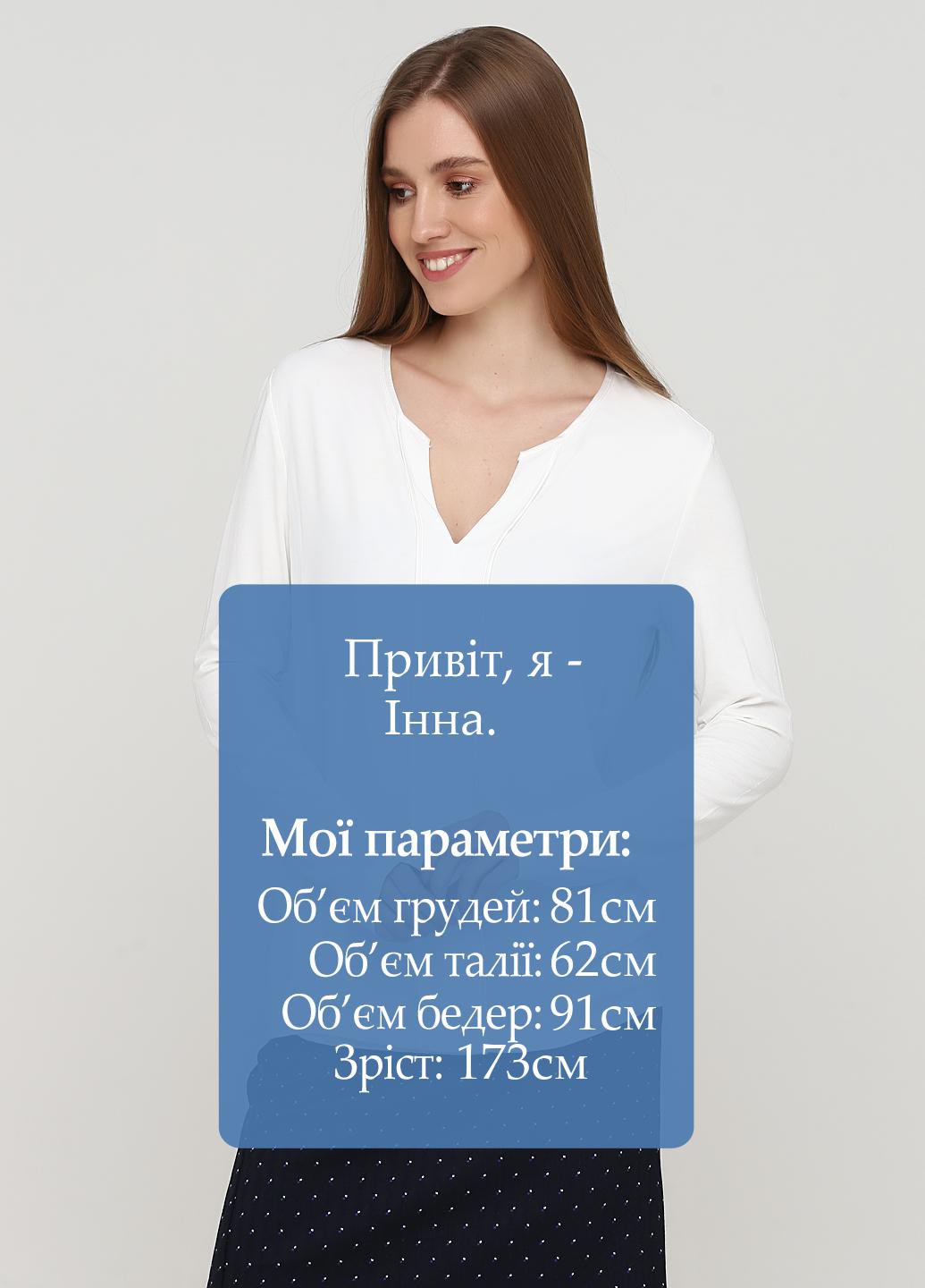 Блузка Comma By S.Oliver р. 36 Белый (2000000901527) - фото 5