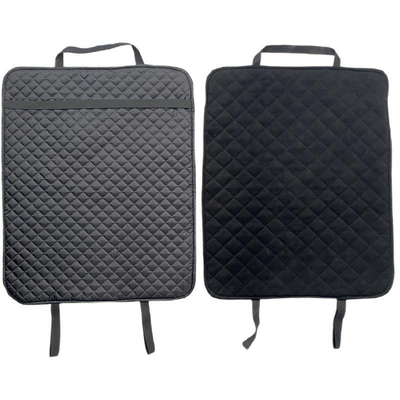 Накидки на спинки передних сидений эко-замша 2 шт. Черный (759) - фото 3 Накидки на спинки передних сидений эко-замша 2 шт. Черный (759) - фото 3