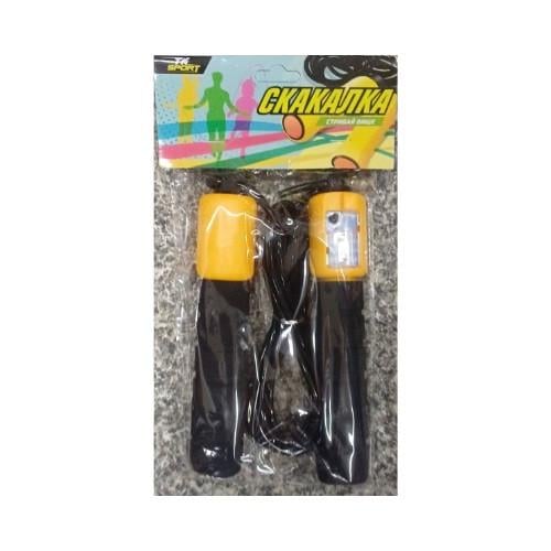 Скакалка со встроенным счетчиком С 34203 Черный (3186300931)