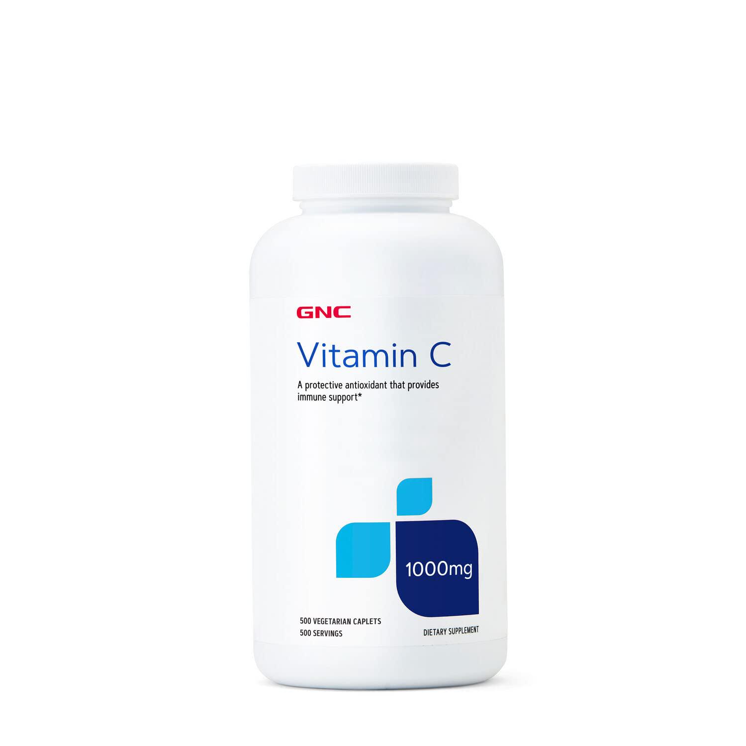 Витамин С GNC Vitamin C 1000 Rose Hips 500 caps
